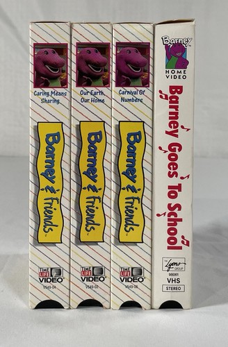 Barney & Friends VHS Lot - OUR EARTH, OUR HOME, CARING MEANS SHARING & More - Picture 7 of 11