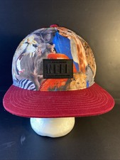Neff African Safari Zoo Animal Print Snap Back Adjustable Baseball Hat 