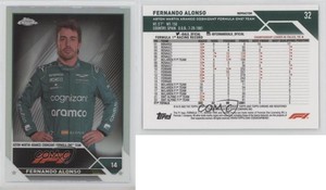 2023 Topps Chrome Formula 1 F1 Drivers Refractor Fernando Alonso #32