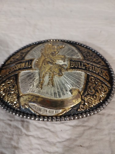 Bucking Bull Professional Bull Riders-Silverplate Award Design Medals buckles - Picture 7 of 16