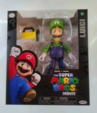 JAKKS The Super Mario Bros. Movie - Luigi w/ Flashlight-  5” Figure NEW