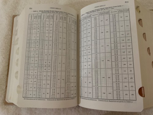 Machinery's Handbook 24 Thumb Indexed 1992 HC VG - Picture 17 of 18