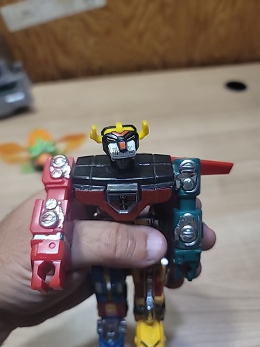 Voltron Lion Force 6" Die Cast Figur Vintage 1981 GoLion Bandai Toei Roboter Spielzeug - Bild 5 von 6
