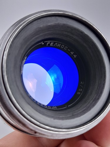 KMZ HELIOS 44 F/2 58mm s/n 0043108 Early SILVER 13 blades Biotar Designed bokeh - Bild 21 von 23