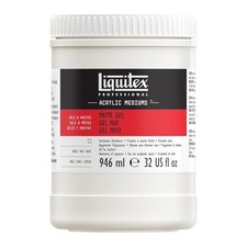 Liquitex Professional Matte Gel Medium, 946ml (32-oz) 