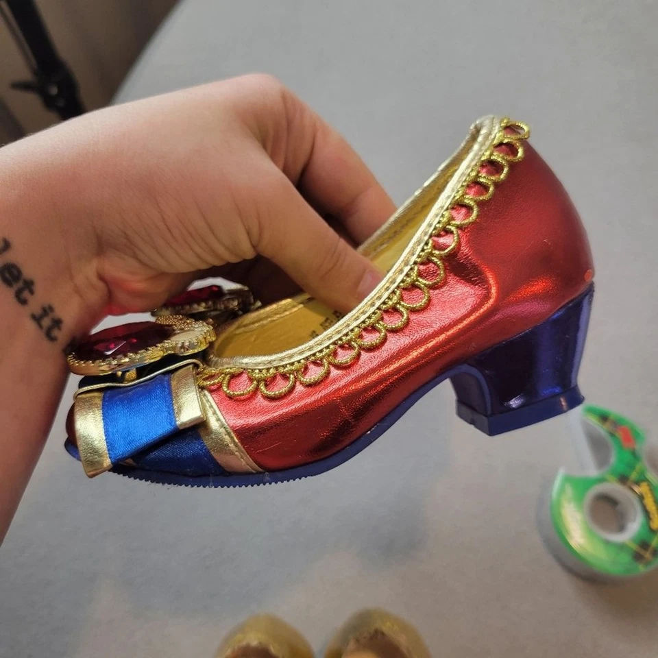 Disney Blancanieves Zapatos de Tacones de Vestir Talla Us 7/8 Foto 4 de 4