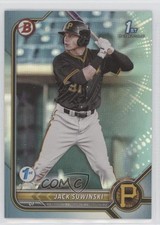 2022 Bowman 1st Edition Sky Blue Foil Jack Suwinski #BPPF-84 02qo