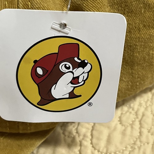 Sombrero Margarita Mostaza Buc-ee's Bordado Logo Castor con Margaritas Ajustable Nuevo con Etiquetas - Imagen 3 de 8