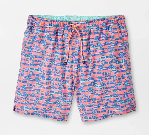 PETER MILLAR SEASIDE OFF ROADIN BADEHOSE GRÖSSE L MIT KOOZIE UND TASCHE