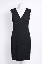 Adrianna Papell Women’s Black Sleeveless Dress 10P