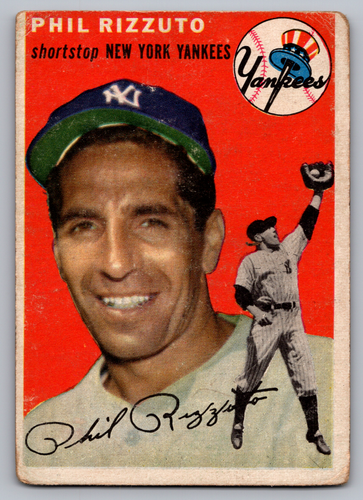 1954 Topps #17 Phil Rizzuto Yankees
