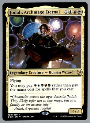Jodah, Archmage Eternal - 198 - Dominaria (DOM) MTG