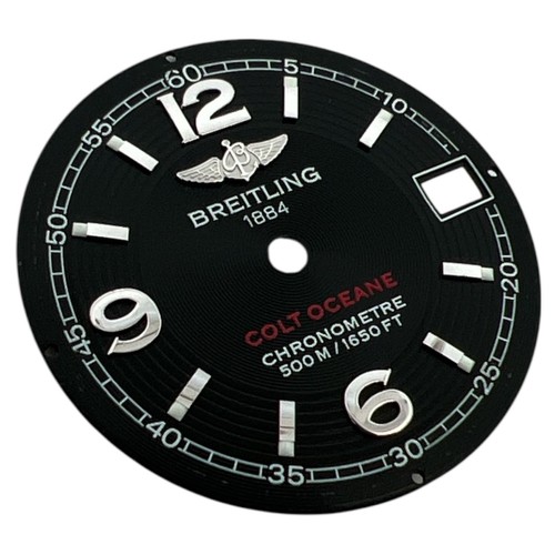 Genuine Breitling Colt Oceane 33mm Arabic Dial Black A77380 - Picture 2 of 4