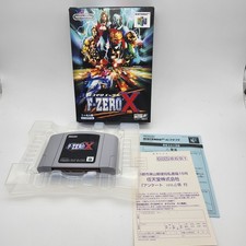F-Zero X Japanese Import Nintendo 64 N64 USA Seller Box & Cartridge 