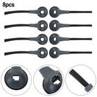 8 Pack Replacement Side Brushes for RV1001AE Vacuum Cleaner