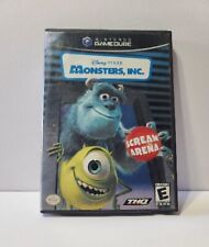 Disney•Pixar Monster's, Inc Scream Arena Nintendo GameCube 2002 Case & Disk Only