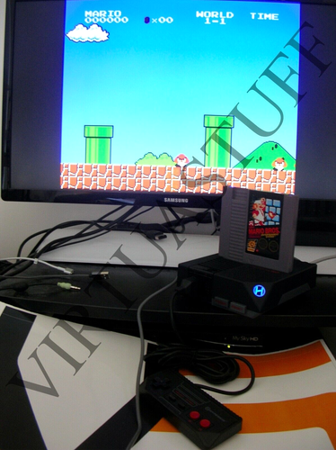 Hyperkin RetroN HD Gaming Console NES Compatible, Black, complete, collectible c - Picture 21 of 22