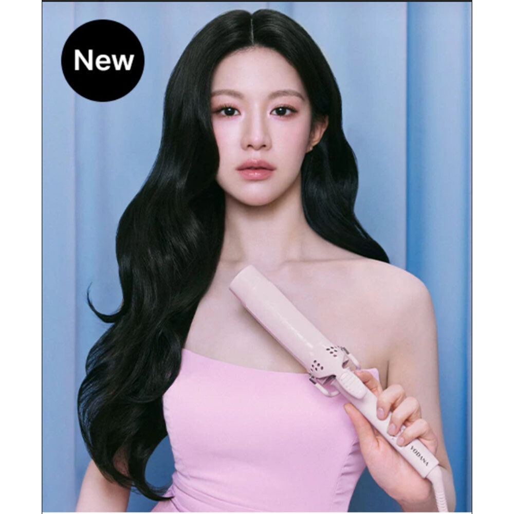 VODANA Glam Wave Hair Curling Iron 40mm Powder Pink / Powder Violet VODANA Glam Wave Hair Curling Iron 40mm Powder Pink / Powder Violet