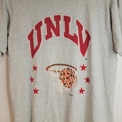 Vintage UNLV Single Stitch Shirt Herren Large Rebels Ringer Shirt Las Vegas - Bild 5 von 11