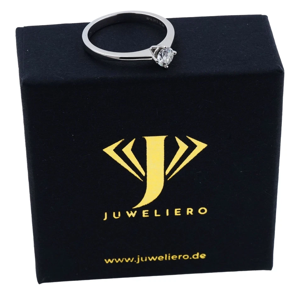 Solitär Ring 950 Platin Diamant Brillant Damen Verlobung Wert 2790,- - Bild 2 von 4