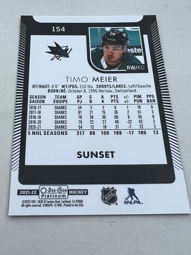 2021-22 O-Pee-Chee Platinum Sunset ROOKIES + BASE YOU PICK COMPLETE UR SET - Picture 63 of 126