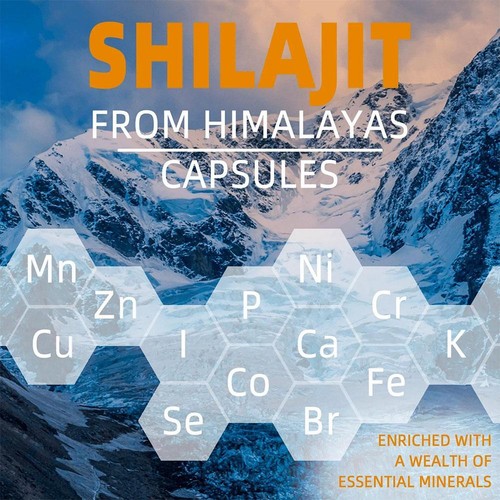 Shilajit | 100% Pure Extract | 60 caps 600mg ORIGINAL HIMALAYAN - EN - Picture 8 of 9