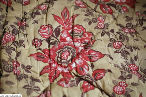 Handmade Rei Francês Country Quilts, Colchas e Cobre-leitos