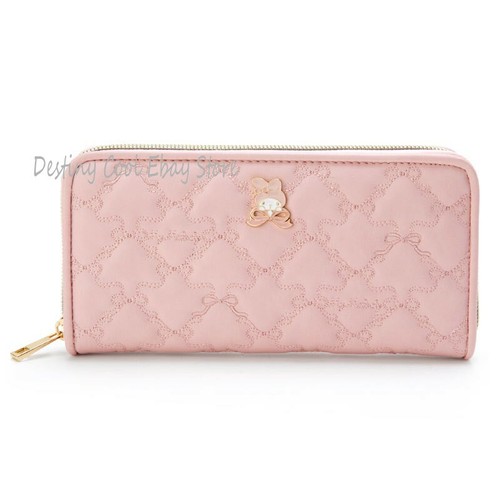My Melody Cinnamoroll Purin Lolita Anime Holiday Gift Long Purse Wallet Zippers - Picture 4 of 10