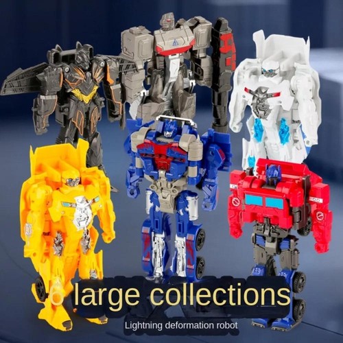 Transformation Spielzeug Roboter One Step Deformation Auto Actionfigur Modell Dinosaurier T - Bild 3 von 26