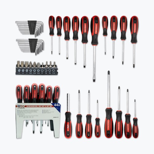 Screwdriver, Hex Key & Bit Set, 44-Piece - Picture 2 of 13