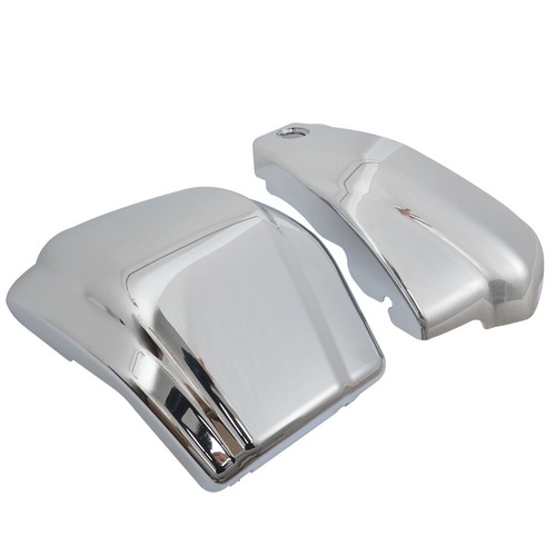 Chrome Battery Side Covers For Yamaha V Star 1100 XVS1100 Classic 1999-2011 - Picture 12 of 14