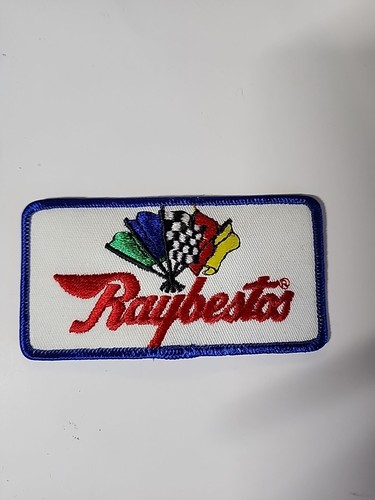 VTG Raybestos Brakes NASCAR Iron On Patch NOS - Picture 1 of 2