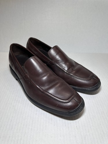 Cole Haan Men 10 M Air Stylar Split Toe Venetian Moro Leather Shoe Brown C10695 - Picture 1 of 8