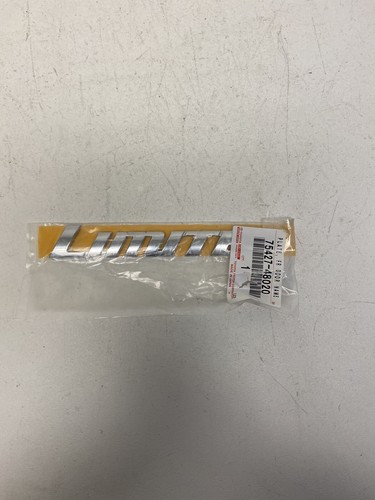 Genuine Toyota Nameplate 75427-48020 - Foto 1 di 2