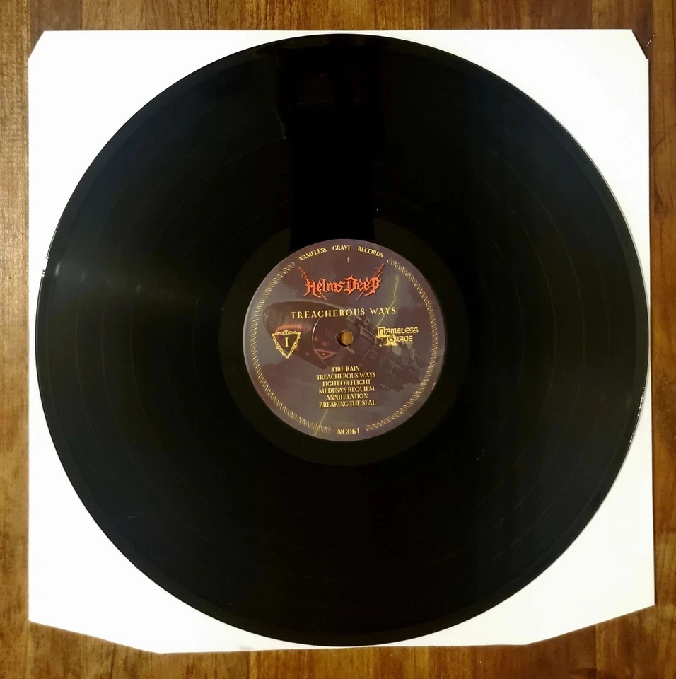 HELMS DEEP - Treacherous Ways (LIM.500 BLACK V.*US METAL*LIEGE LORD*ATTACKER) - Bild 2 von 2