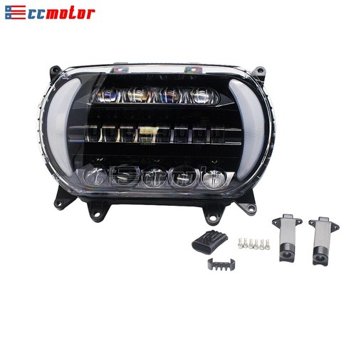 LED Headlight Hi/Lo DRL Assembly For Harley CVO Road Glide FLTRUSE FLTRU FLTRXS - Picture 6 of 12