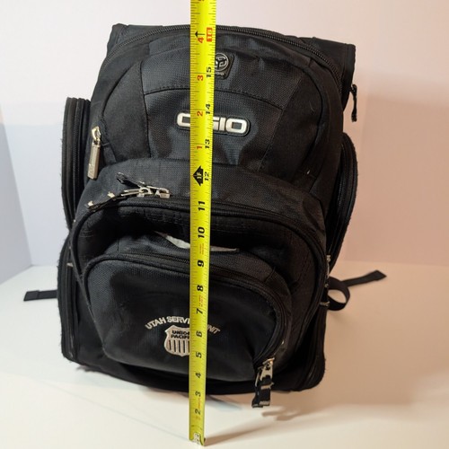 Union Pacific Ogio Mastermind Backpack, Black, Embroidered Logo, Utah, Railroad - Picture 18 of 23