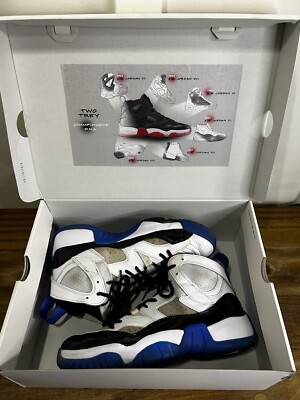 Size 9.5 - Jordan Jumpman Two Trey Concord Royal With Original Box