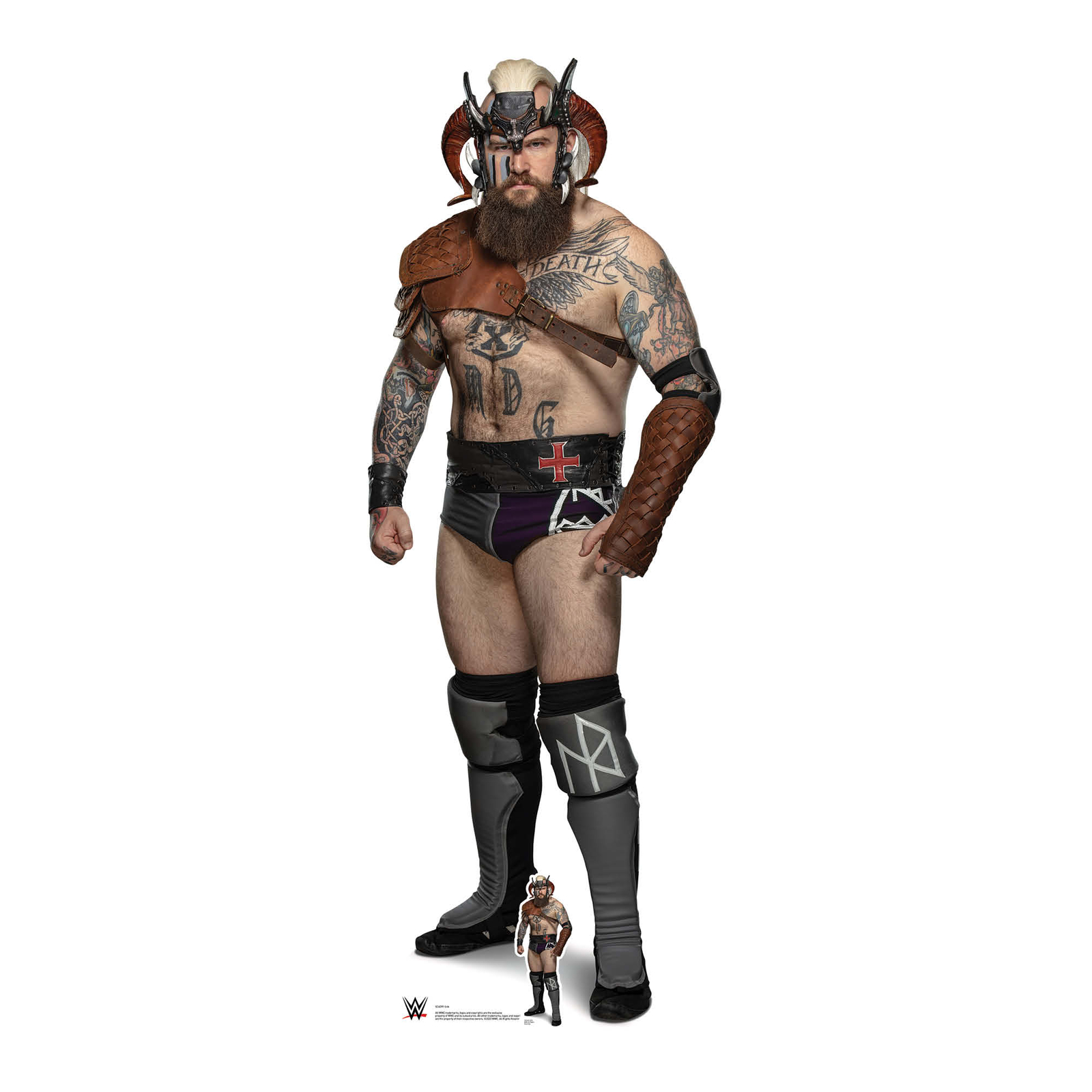 Erik WWE Official WWE Lifesize Cardboard Cutout with FREE Mini Standup