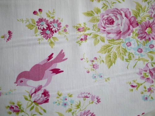 FREE SPIRIT Patchworkstoff, Zoey's Garden, VÖGEL und Blumen - Bild 4 von 6