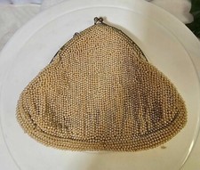 Antique Vtg Handbeaded ladies Evening Purse Clutch -READ