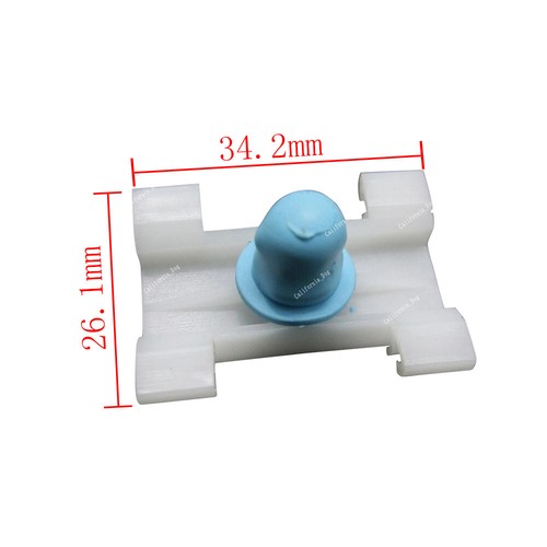40pcs For BMW E38 E39 750iL 528i 540i Door Fender Moulding Retainers Clip Rubber - Picture 4 of 4