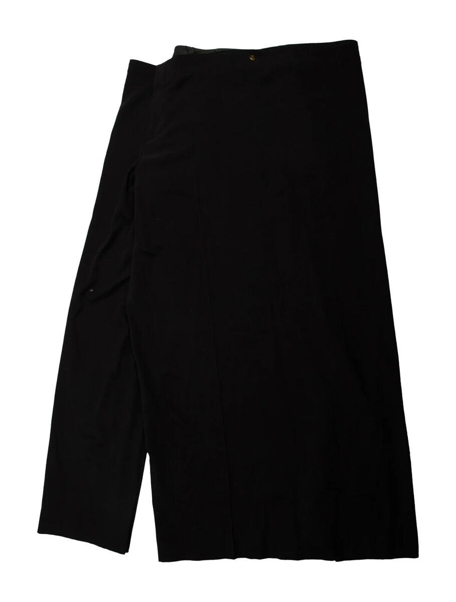 Jean Paul Gaultier Men's Tuxedo Stripe Skirt Pants Black Jean Paul Gaultier Men's Tuxedo Stripe Skirt Pants Black