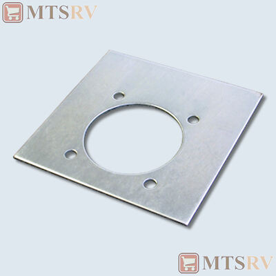 Square Rope Back Plate Brophy BP05 Metal Back Plate SINGLE Backing for RR05 & RRS5 Tie-Down ...