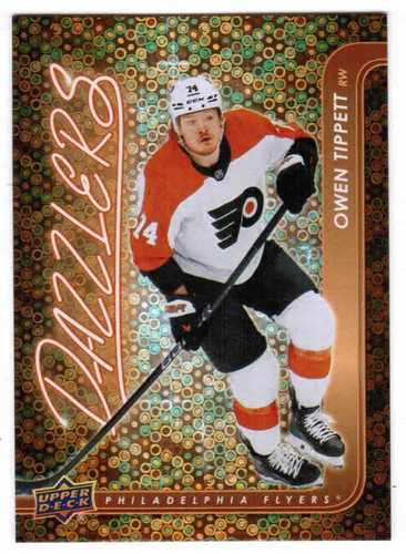 24/25 2024 UPPER DECK SERIES 2 HOCKEY DAZZLERS ORANGE CARDS DZ-XX U-Pick List - Picture 31 of 48