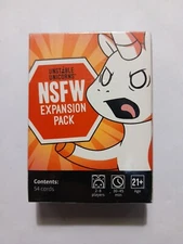 Unstable Unicorns NSFW Expansion Pack Card Game BRAND NEW SEALED
