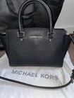 Michael Kors Selma Satchel/Top Handle Bag Black Bags & Handbags for Women