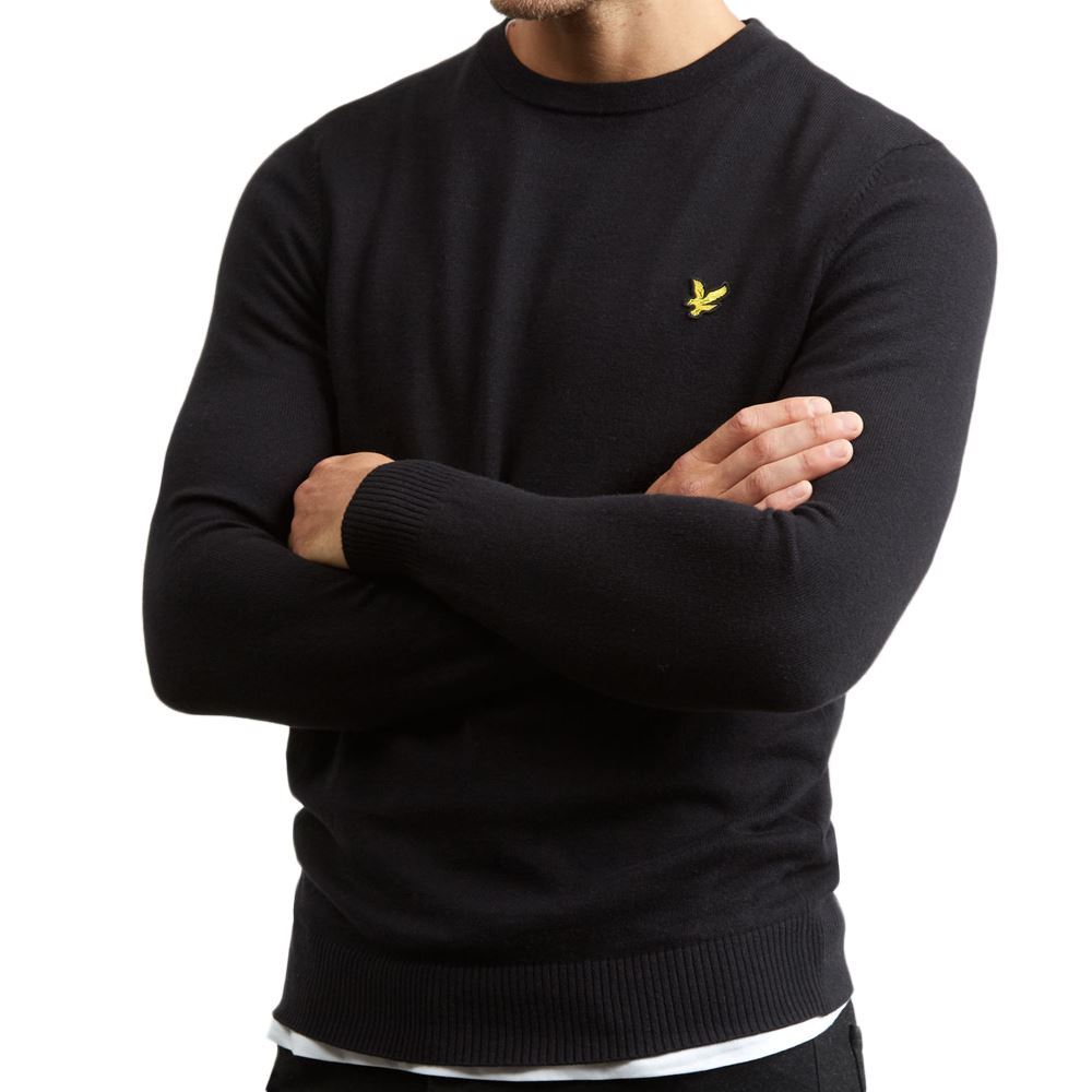 Mens Lyle & Scott Cotton Merino True Back Crew Neck Jumper Mens Lyle & Scott Cotton Cotton Cotton Merino True Back Crew Neck Jumper 10c2dc