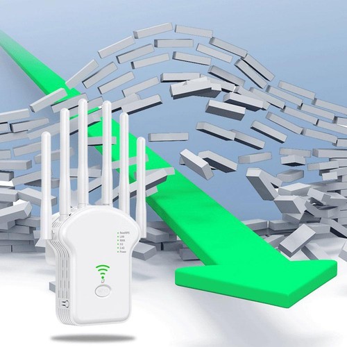 24G 5G Dual-Band WiFi Repeater with 1200Mbps Signal Boosting [λ D8N8 F4U9 P2N4 - Photo 8/26