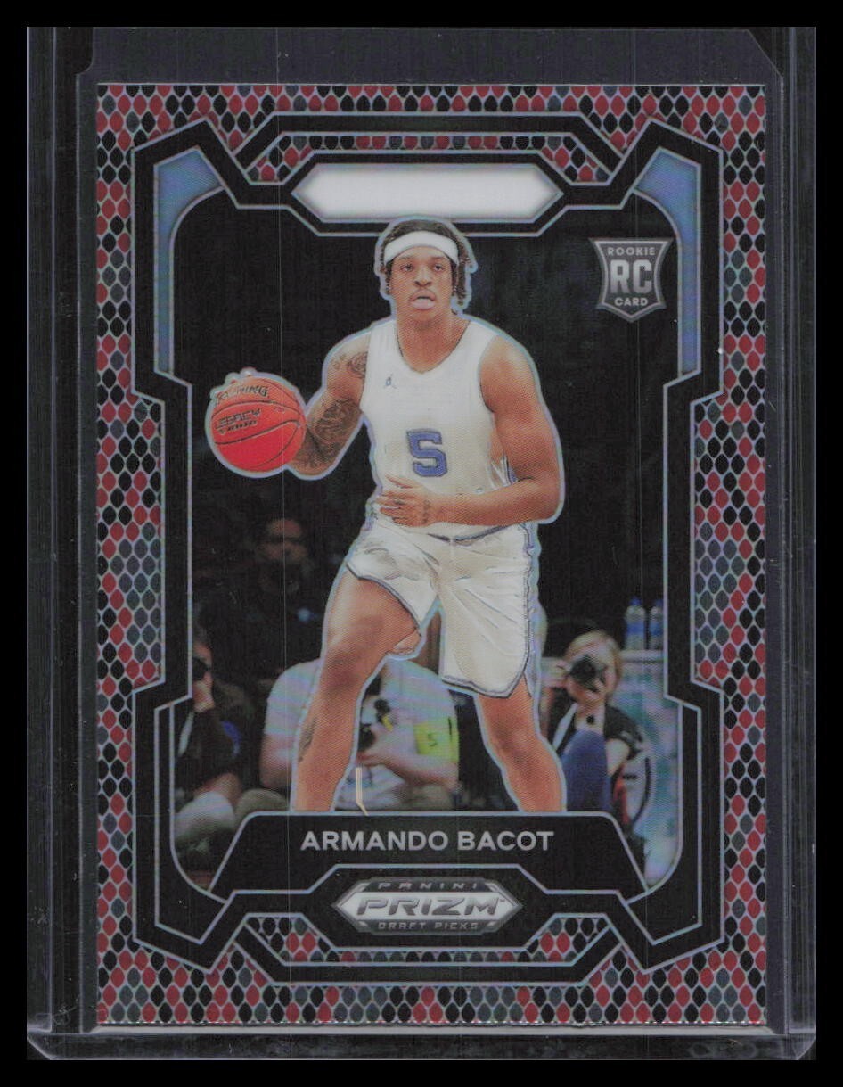 ARMANDO BACOT Rookie 2024 Panini Prizm Draft Picks #79 Venom SSP